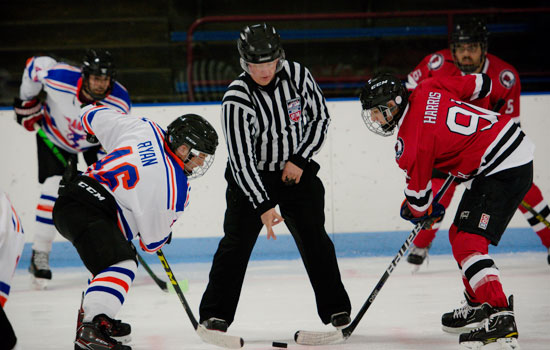 Minnesota AHA Adult Hockey League Battle Cats Red Hockey Jersey